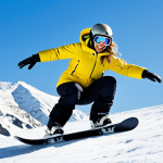 레저스포츠지도자 실무에서 발생한 위기 관리 사례 - Winter Sports Scene**

"A professional female snowboarder in a fully clothed, insulated snowsuit, pe...