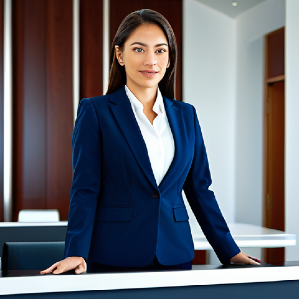 레저스포츠지도자 필기시험 난이도 리뷰 - Business Professional**

A professional businesswoman in a modest, dark blue business suit, standing...