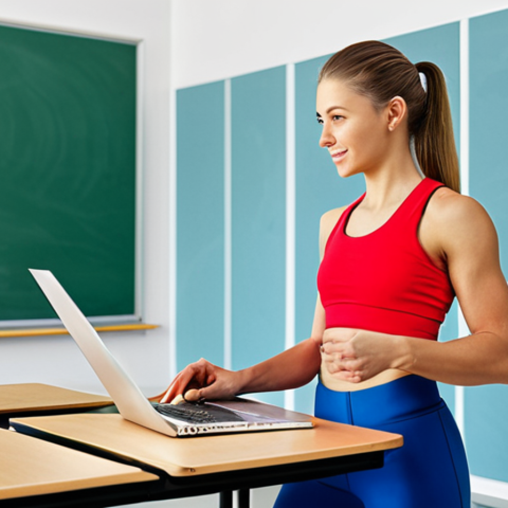 레저스포츠지도자 자격증 시험 후 후회하지 않기 위한 준비법 - Aspiring Fitness Instructor Learning**
"A young, enthusiastic woman, fully clothed in athletic wear...