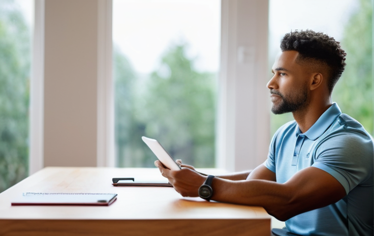 레저스포츠지도자 필수 교재 리뷰 - **Prompt:** A dynamic, mid-shot image of a highly knowledgeable fitness instructor, late 30s, with a...