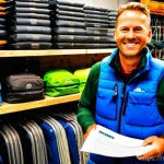 레저스포츠지도자 자격증 필요성에 대한 분석 - **Prompt:** A confident and welcoming outdoor adventure instructor, a person in their late 30s with ...