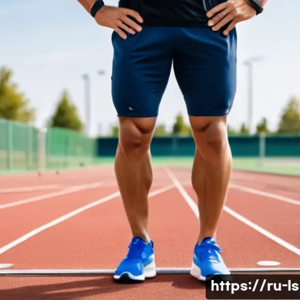 레저스포츠지도자 실기시험 감점 요소 분석 - A detailed scene of a professional fitness instructor demonstrating correct running technique in an ...