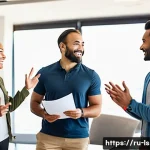 Home 22 레저스포츠지도자 커뮤니티 참여로 얻을 수 있는 이점 - A professional networking event for active outdoor instructors from diverse regions, featuring men a...